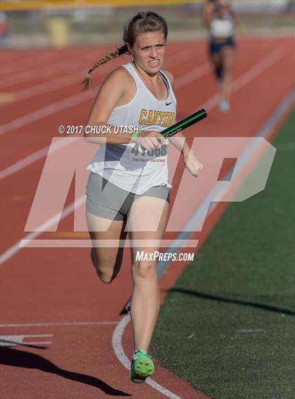 Thumbnail 2 in Simi Valley Track and Field Invitational (Girls Events) photogallery.