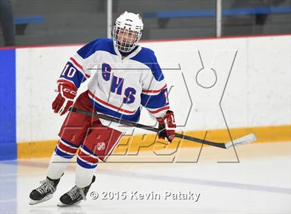 Thumbnail 3 in Notre Dame Catholic vs. Glastonbury (CIAC D1 Quarterfinal) photogallery.