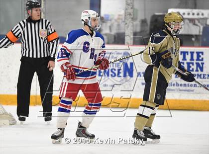 Thumbnail 1 in Notre Dame Catholic vs. Glastonbury (CIAC D1 Quarterfinal) photogallery.
