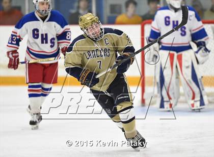 Thumbnail 2 in Notre Dame Catholic vs. Glastonbury (CIAC D1 Quarterfinal) photogallery.