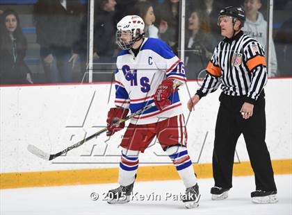 Thumbnail 1 in Notre Dame Catholic vs. Glastonbury (CIAC D1 Quarterfinal) photogallery.