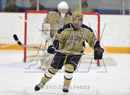 Thumbnail 3 in Notre Dame Catholic vs. Glastonbury (CIAC D1 Quarterfinal) photogallery.