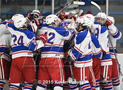 Thumbnail 1 in Notre Dame Catholic vs. Glastonbury (CIAC D1 Quarterfinal) photogallery.