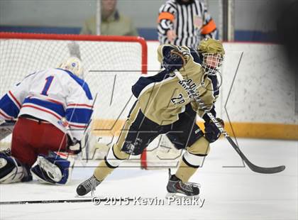 Thumbnail 1 in Notre Dame Catholic vs. Glastonbury (CIAC D1 Quarterfinal) photogallery.