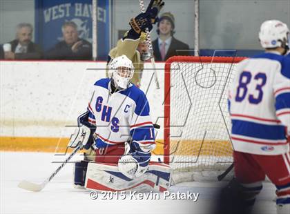 Thumbnail 2 in Notre Dame Catholic vs. Glastonbury (CIAC D1 Quarterfinal) photogallery.