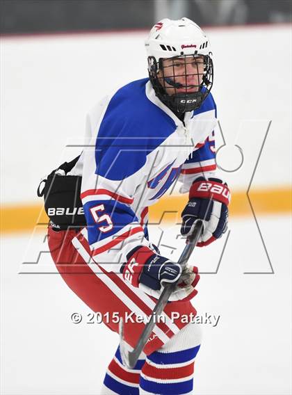 Thumbnail 1 in Notre Dame Catholic vs. Glastonbury (CIAC D1 Quarterfinal) photogallery.