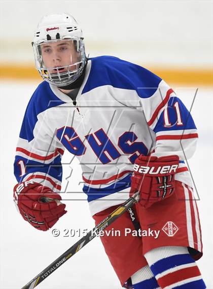 Thumbnail 2 in Notre Dame Catholic vs. Glastonbury (CIAC D1 Quarterfinal) photogallery.