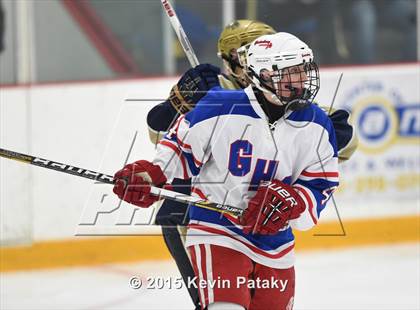 Thumbnail 1 in Notre Dame Catholic vs. Glastonbury (CIAC D1 Quarterfinal) photogallery.