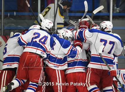 Thumbnail 1 in Notre Dame Catholic vs. Glastonbury (CIAC D1 Quarterfinal) photogallery.