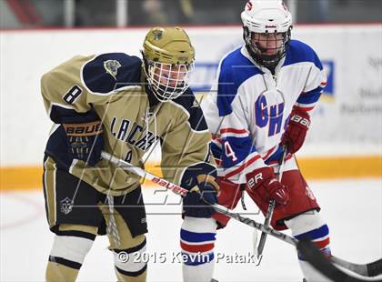 Thumbnail 2 in Notre Dame Catholic vs. Glastonbury (CIAC D1 Quarterfinal) photogallery.