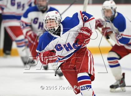 Thumbnail 2 in Notre Dame Catholic vs. Glastonbury (CIAC D1 Quarterfinal) photogallery.