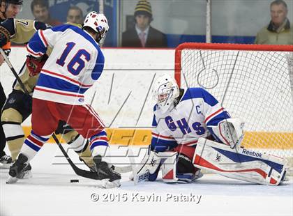Thumbnail 3 in Notre Dame Catholic vs. Glastonbury (CIAC D1 Quarterfinal) photogallery.