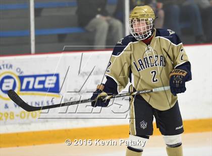 Thumbnail 1 in Notre Dame Catholic vs. Glastonbury (CIAC D1 Quarterfinal) photogallery.