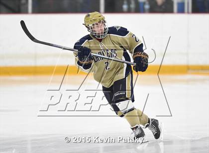 Thumbnail 3 in Notre Dame Catholic vs. Glastonbury (CIAC D1 Quarterfinal) photogallery.