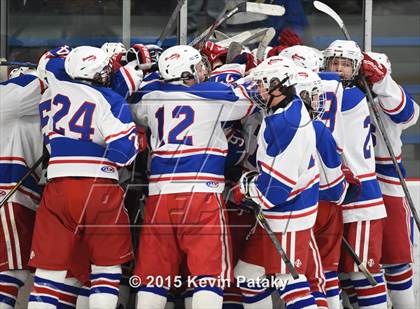 Thumbnail 3 in Notre Dame Catholic vs. Glastonbury (CIAC D1 Quarterfinal) photogallery.