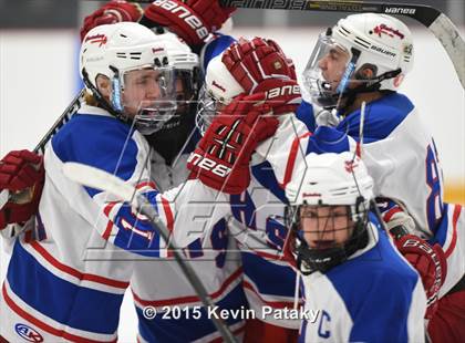 Thumbnail 1 in Notre Dame Catholic vs. Glastonbury (CIAC D1 Quarterfinal) photogallery.