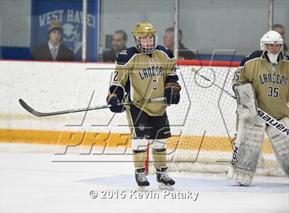 Thumbnail 1 in Notre Dame Catholic vs. Glastonbury (CIAC D1 Quarterfinal) photogallery.