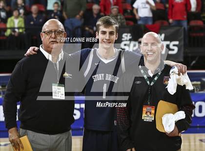 Thumbnail 3 in Stony Brook vs Moravia (NYSPHSAA Class C Semifinal) photogallery.