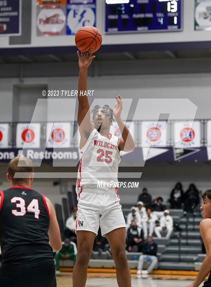 Thumbnail 1 in Lawrence North vs Brownstown Central (Sneakers for Santa Shootout) photogallery.