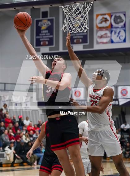 Thumbnail 1 in Lawrence North vs Brownstown Central (Sneakers for Santa Shootout) photogallery.