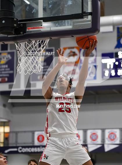 Thumbnail 1 in Lawrence North vs Brownstown Central (Sneakers for Santa Shootout) photogallery.