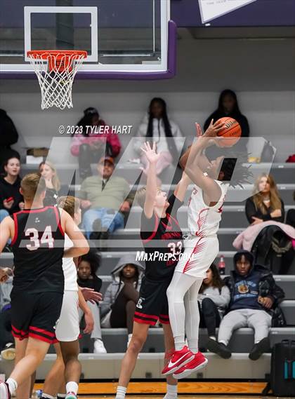 Thumbnail 1 in Lawrence North vs Brownstown Central (Sneakers for Santa Shootout) photogallery.