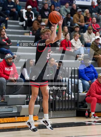Thumbnail 1 in Lawrence North vs Brownstown Central (Sneakers for Santa Shootout) photogallery.