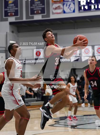 Thumbnail 1 in Lawrence North vs Brownstown Central (Sneakers for Santa Shootout) photogallery.