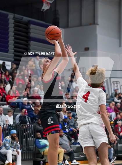 Thumbnail 1 in Lawrence North vs Brownstown Central (Sneakers for Santa Shootout) photogallery.