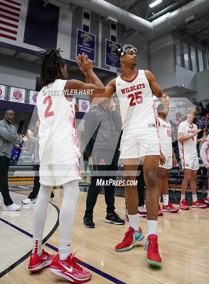 Thumbnail 3 in Lawrence North vs Brownstown Central (Sneakers for Santa Shootout) photogallery.