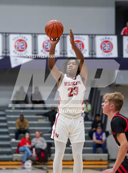 Thumbnail 3 in Lawrence North vs Brownstown Central (Sneakers for Santa Shootout) photogallery.