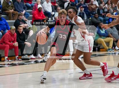 Thumbnail 1 in Lawrence North vs Brownstown Central (Sneakers for Santa Shootout) photogallery.