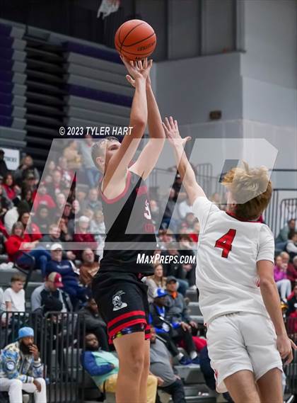 Thumbnail 2 in Lawrence North vs Brownstown Central (Sneakers for Santa Shootout) photogallery.