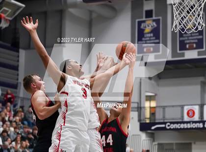 Thumbnail 1 in Lawrence North vs Brownstown Central (Sneakers for Santa Shootout) photogallery.
