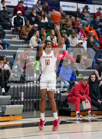 Thumbnail 2 in Lawrence North vs Brownstown Central (Sneakers for Santa Shootout) photogallery.