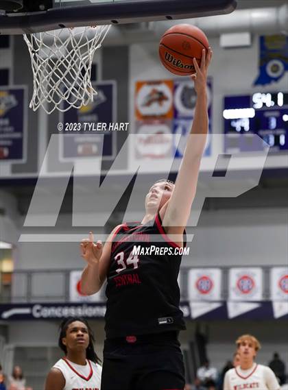 Thumbnail 1 in Lawrence North vs Brownstown Central (Sneakers for Santa Shootout) photogallery.
