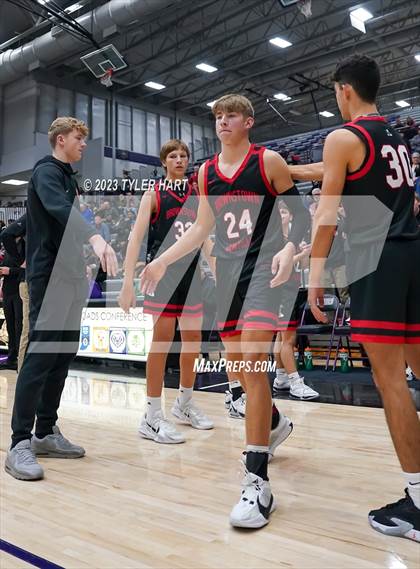 Thumbnail 1 in Lawrence North vs Brownstown Central (Sneakers for Santa Shootout) photogallery.