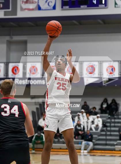 Thumbnail 3 in Lawrence North vs Brownstown Central (Sneakers for Santa Shootout) photogallery.