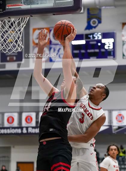 Thumbnail 1 in Lawrence North vs Brownstown Central (Sneakers for Santa Shootout) photogallery.