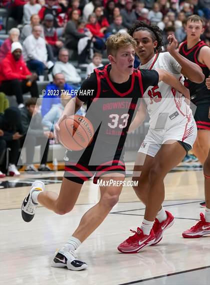 Thumbnail 3 in Lawrence North vs Brownstown Central (Sneakers for Santa Shootout) photogallery.