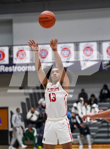 Thumbnail 1 in Lawrence North vs Brownstown Central (Sneakers for Santa Shootout) photogallery.