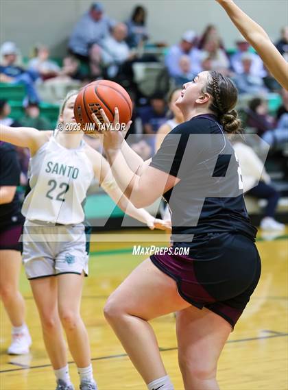 Thumbnail 1 in Santo vs Millsap (Relentless Runnin' Cats Classic) photogallery.