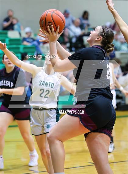 Thumbnail 2 in Santo vs Millsap (Relentless Runnin' Cats Classic) photogallery.