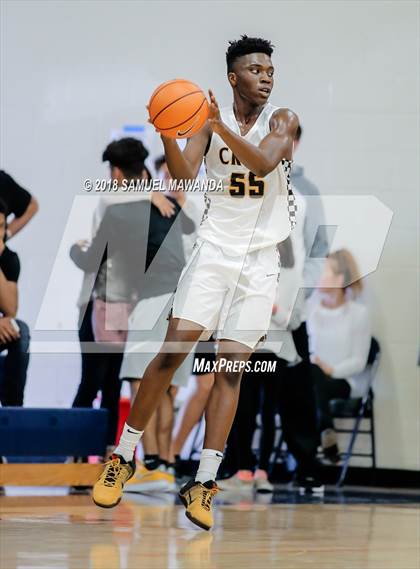 Thumbnail 2 in Crespi vs  Notre Dame (SO) (4th Annual West Valley Thanksgiving Tip-Off Classic) photogallery.