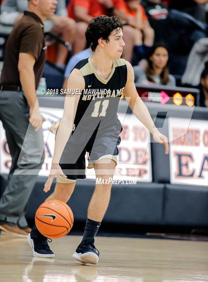 Thumbnail 2 in Crespi vs  Notre Dame (SO) (4th Annual West Valley Thanksgiving Tip-Off Classic) photogallery.