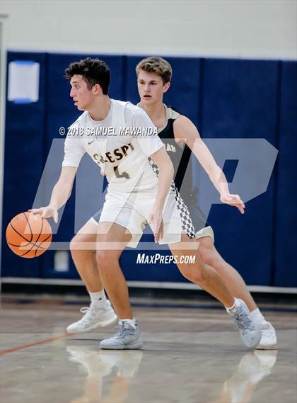 Thumbnail 1 in Crespi vs  Notre Dame (SO) (4th Annual West Valley Thanksgiving Tip-Off Classic) photogallery.