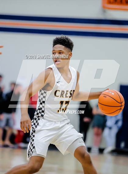 Thumbnail 2 in Crespi vs  Notre Dame (SO) (4th Annual West Valley Thanksgiving Tip-Off Classic) photogallery.