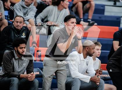 Thumbnail 2 in Crespi vs  Notre Dame (SO) (4th Annual West Valley Thanksgiving Tip-Off Classic) photogallery.