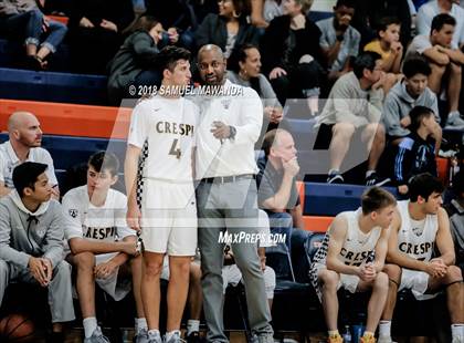 Thumbnail 2 in Crespi vs  Notre Dame (SO) (4th Annual West Valley Thanksgiving Tip-Off Classic) photogallery.