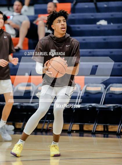 Thumbnail 1 in Crespi vs  Notre Dame (SO) (4th Annual West Valley Thanksgiving Tip-Off Classic) photogallery.